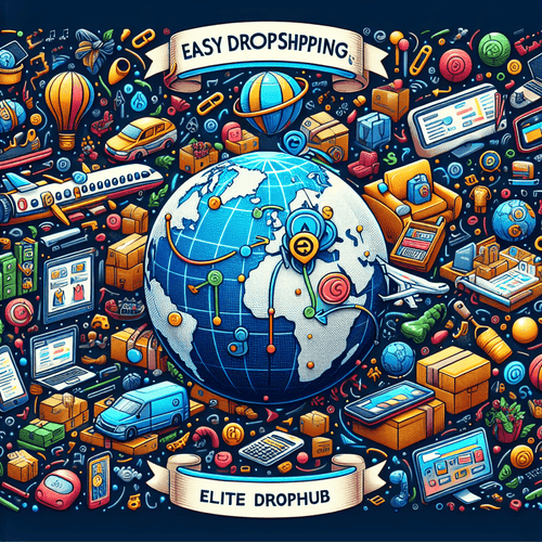 "Easy Dropshipping: Kickstart Your Online Business with EliteDropHub"