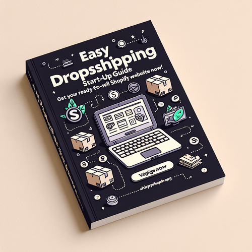 "Easy Dropshipping Start-Up Guide: Get Your Ready-To-Sell Shopify Website Now!"