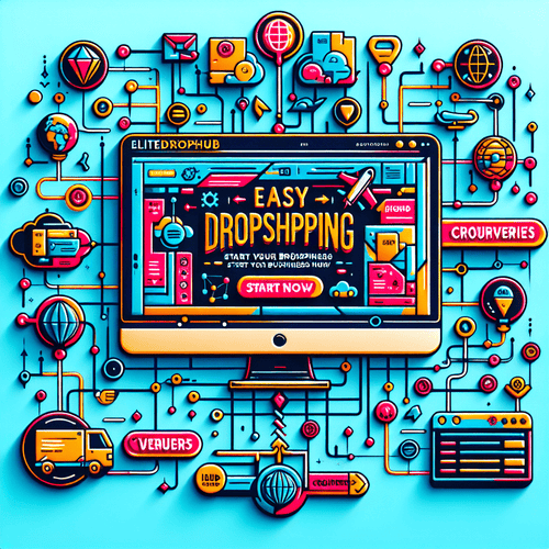 "Easy Dropshipping: Start Your Business Now with EliteDropHub"