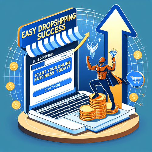"Easy Dropshipping Success with EliteDropHub - Start Your Online Business Today!"