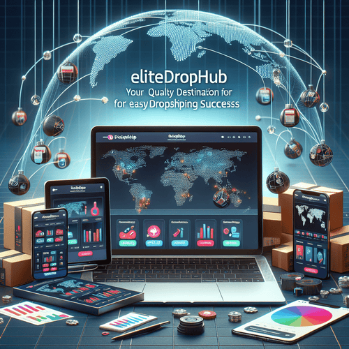 "EliteDropHub: Your Ultimate Destination for Easy Dropshipping Success"
