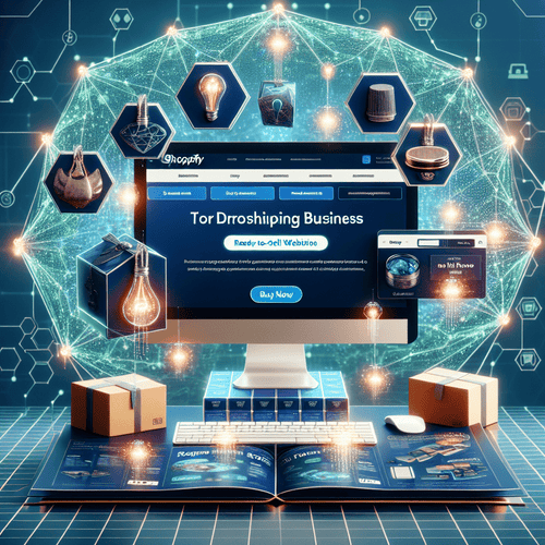 "Kickstart Your Dropshipping Business with EliteDropHub's Ready-to-Sell Shopify Websites"