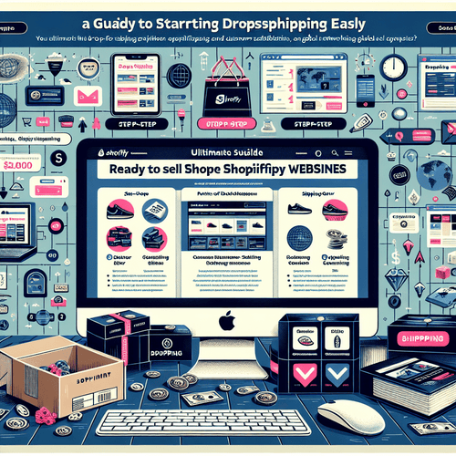"Ready To Sell Shopify Websites: Your Ultimate Guide to Starting Dropshipping Easily"