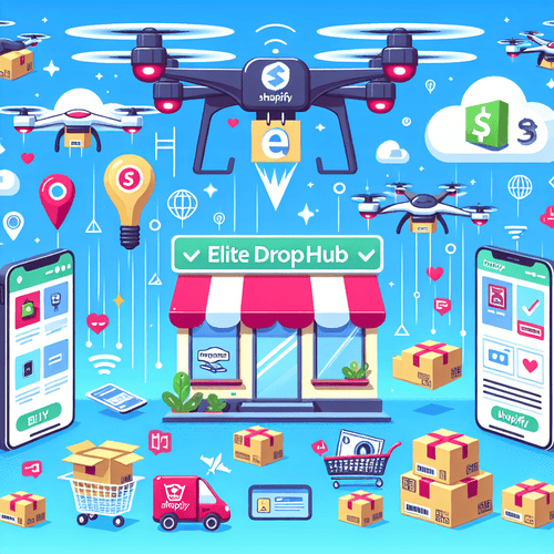"Start Your Online Business Easily with EliteDropHub's Shopify Dropshipping Websites"